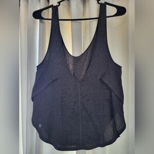 Lululemon Gray Sleeveless Tank Top